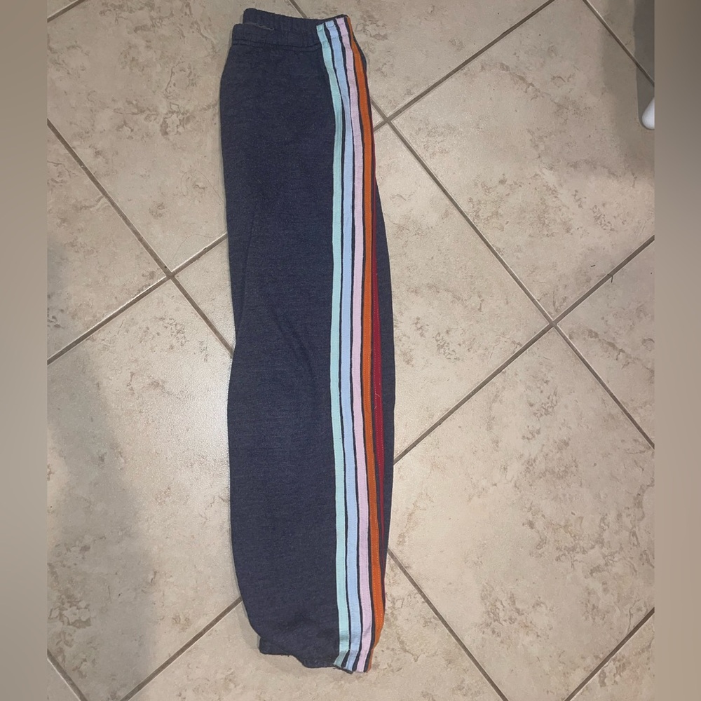 Aviator Nation 5 Stripe Sweatpant in M